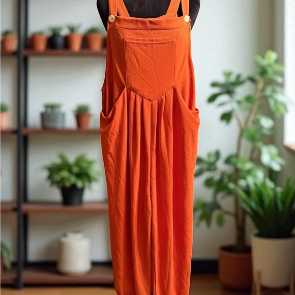 HALARA Pants - HALARA Vibrant Orange Overalls